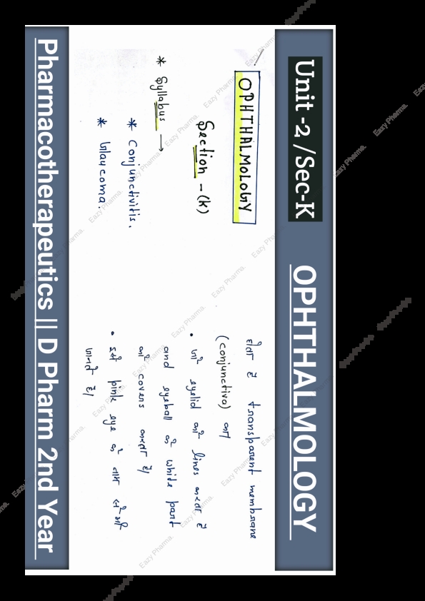 U-2  Sec-K    Pharmacotherapeutics  Cover