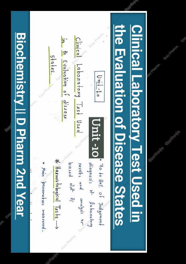 Unit -10 Hospital Pharmacy.. (1) Cover