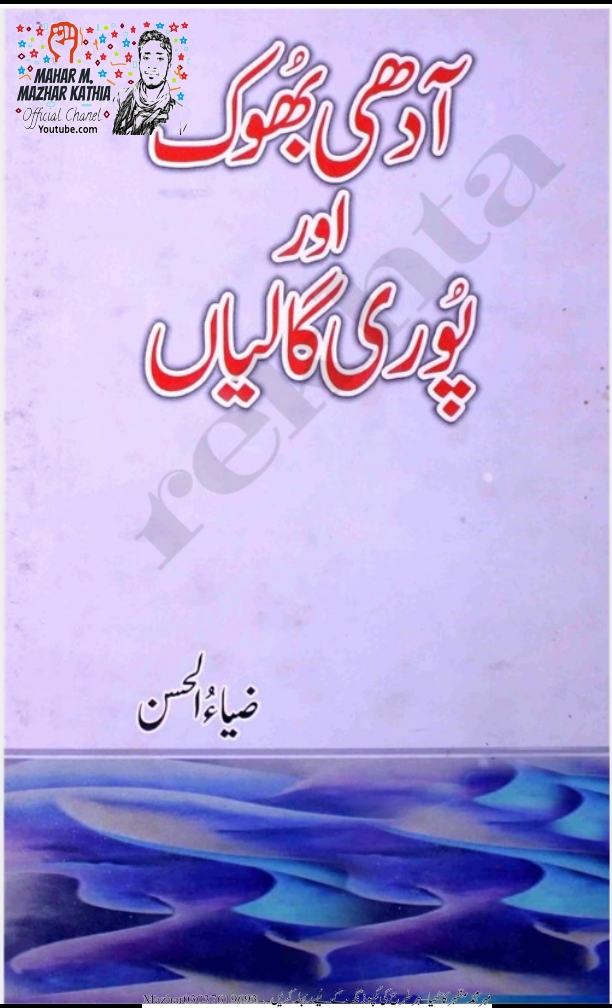 آدھی بھوک اور پوری گالیاں Cover