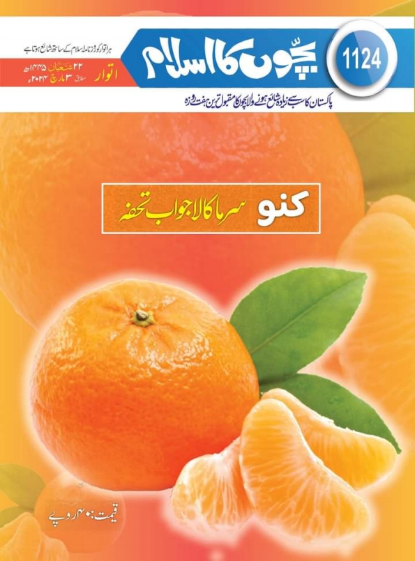 شمارہ 1124 بچوں کا اسلام Cover