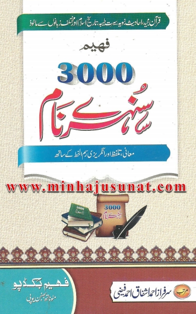 3000 سنہرے نام Cover